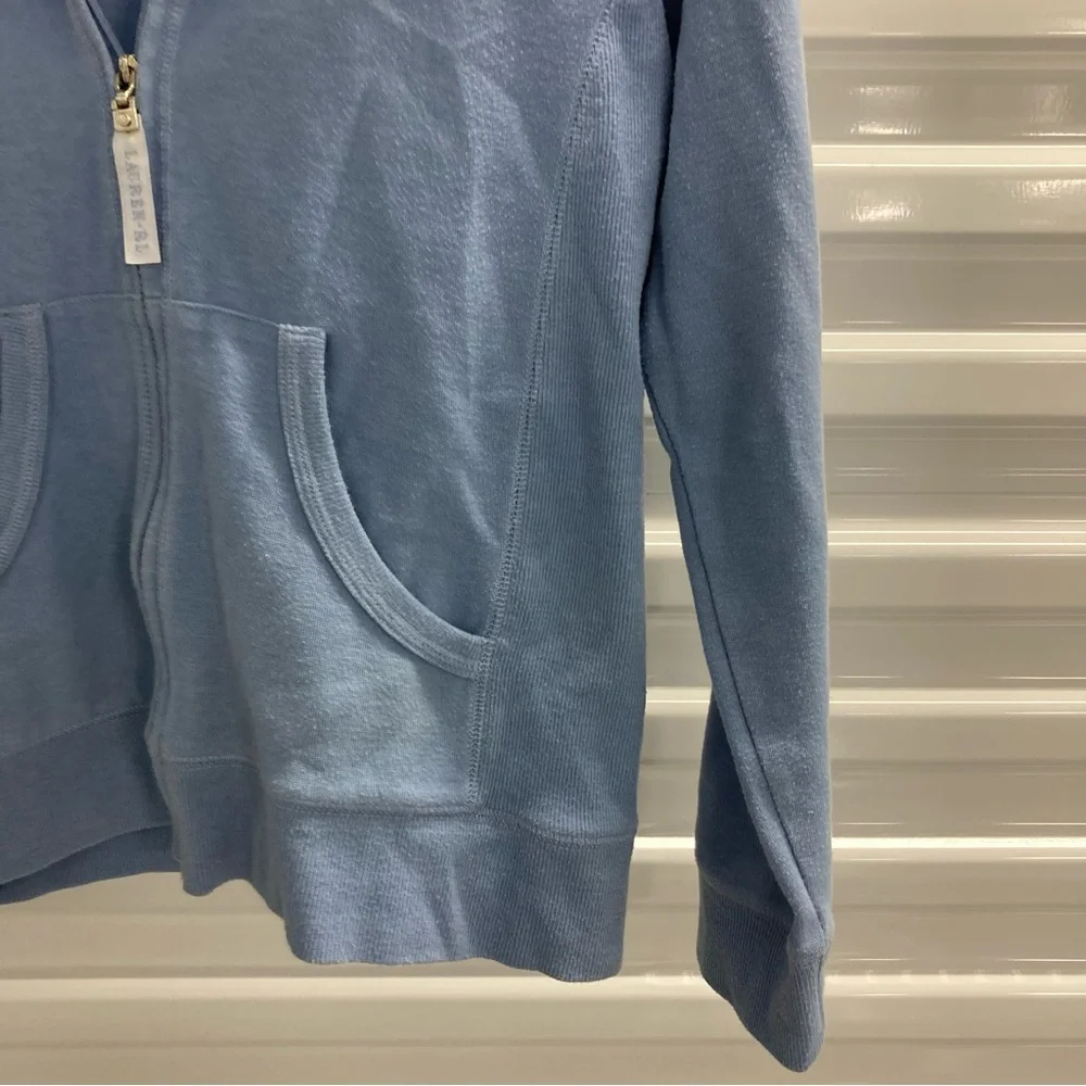 Ralph Lauren Soft Blue Knit Top
